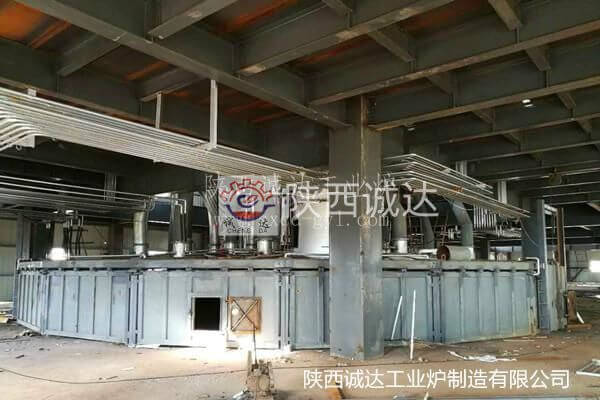 內蒙豐鎮(zhèn)33000KVA鎳鐵爐施工情況